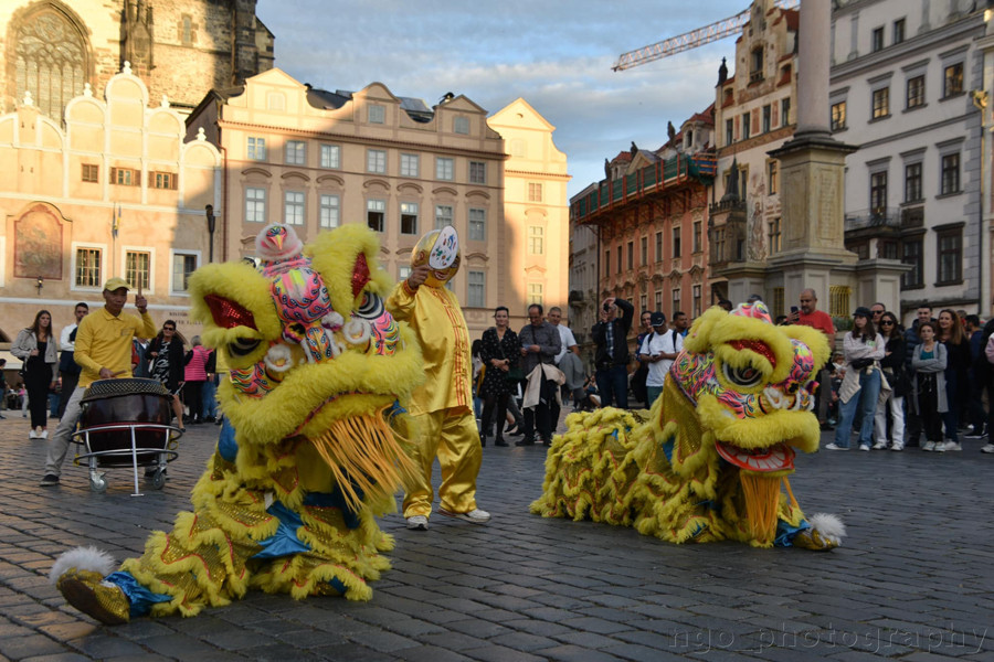 Petiční akce na Staroměstském náměstí v Praze