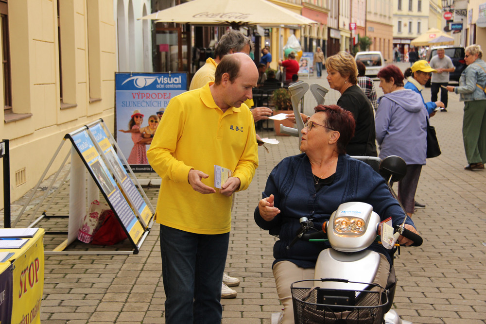 Petiční akce v Kroměříži