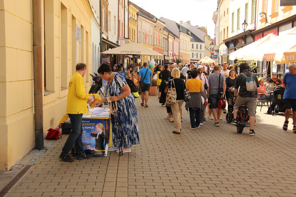 Petiční akce v Kroměříži