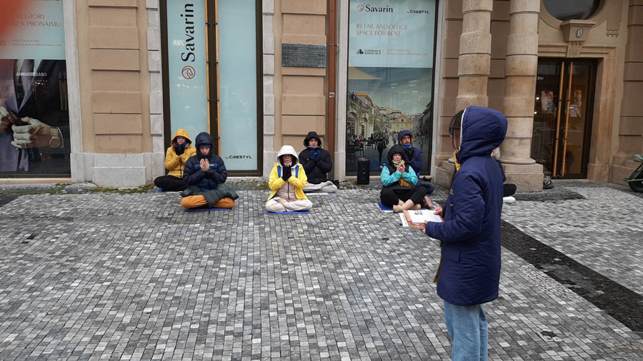 Petiční akce v Praze