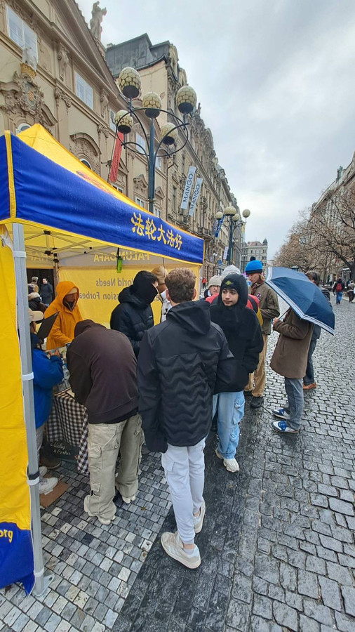 Petiční akce v Praze