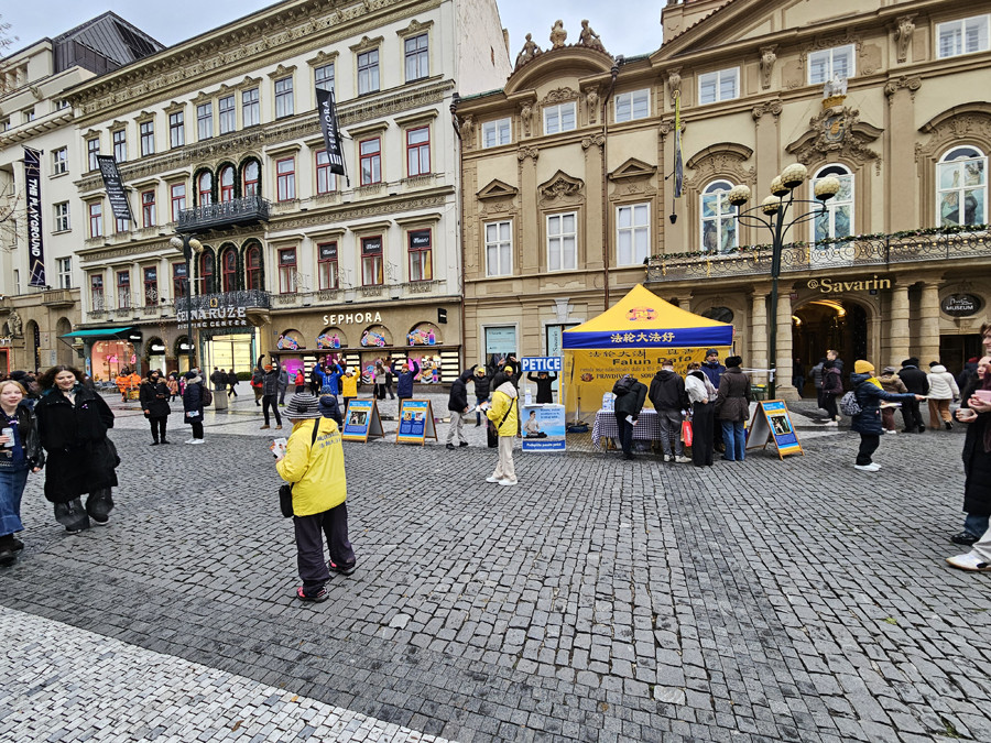 Petiční akce v Praze