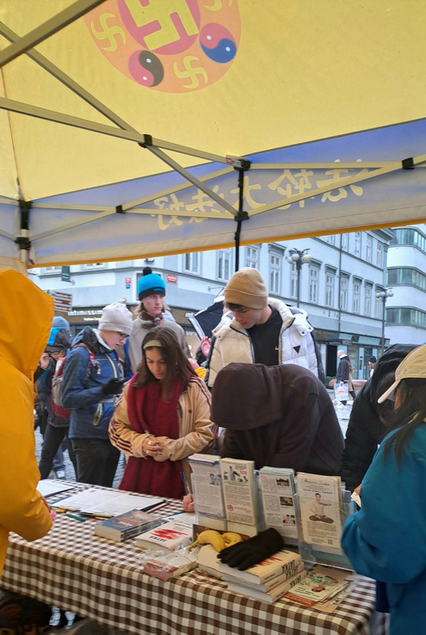 Petiční akce v Praze