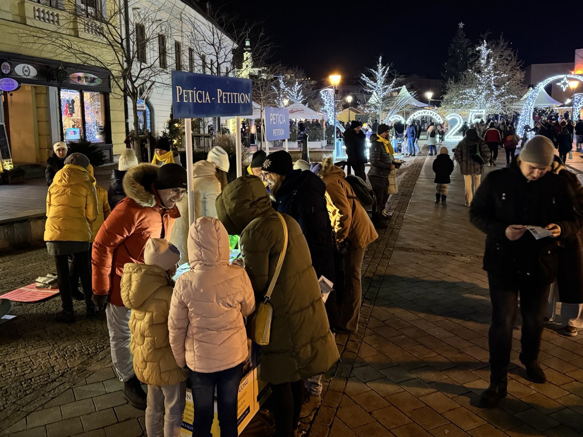 Petiční akce v Nitře