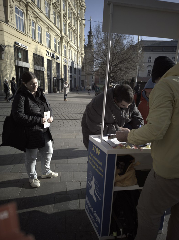 Petiční akce v Brně Petiční akce v Brně