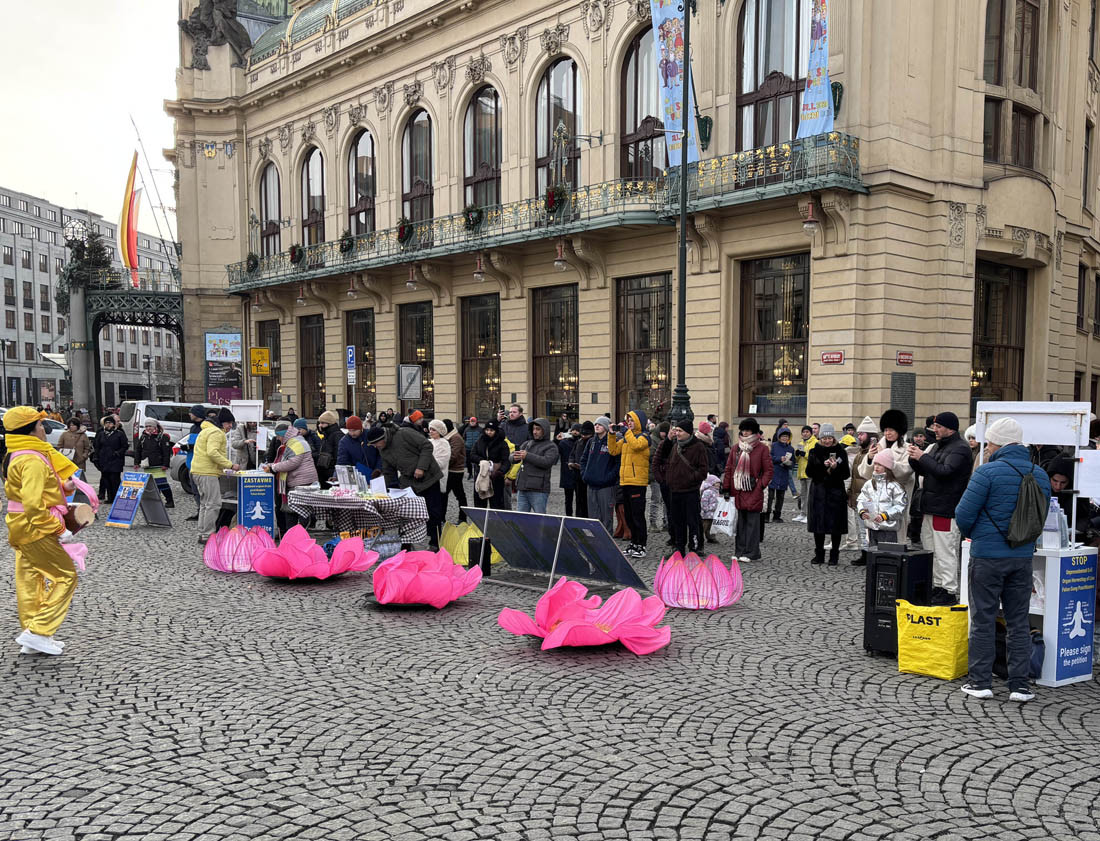 Vystoupení bubeníků