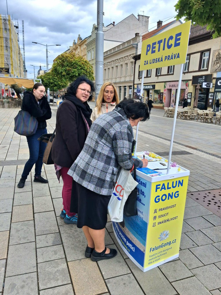 Petiční akce v Pardubicích