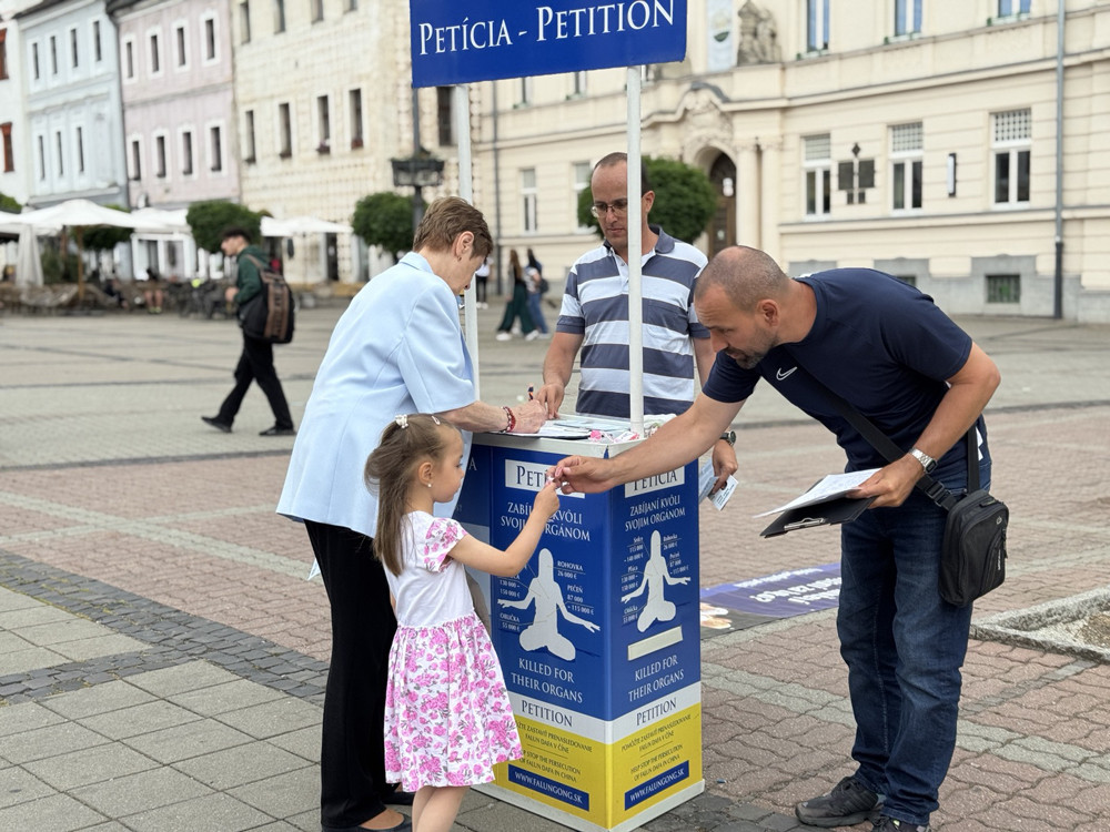 Petiční akce v Bánské Bystrici