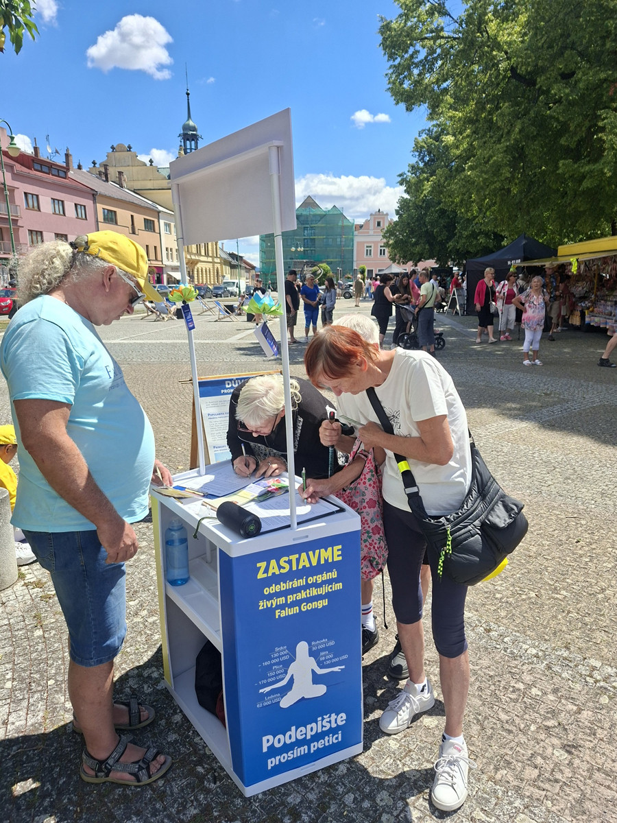 Petiční akce ve Vysokém Mýtě