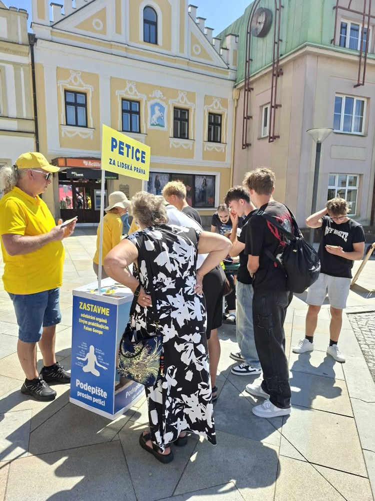 Petiční akce v Havlíčkově Brodě Petiční akce v Havlíčkově Brodě