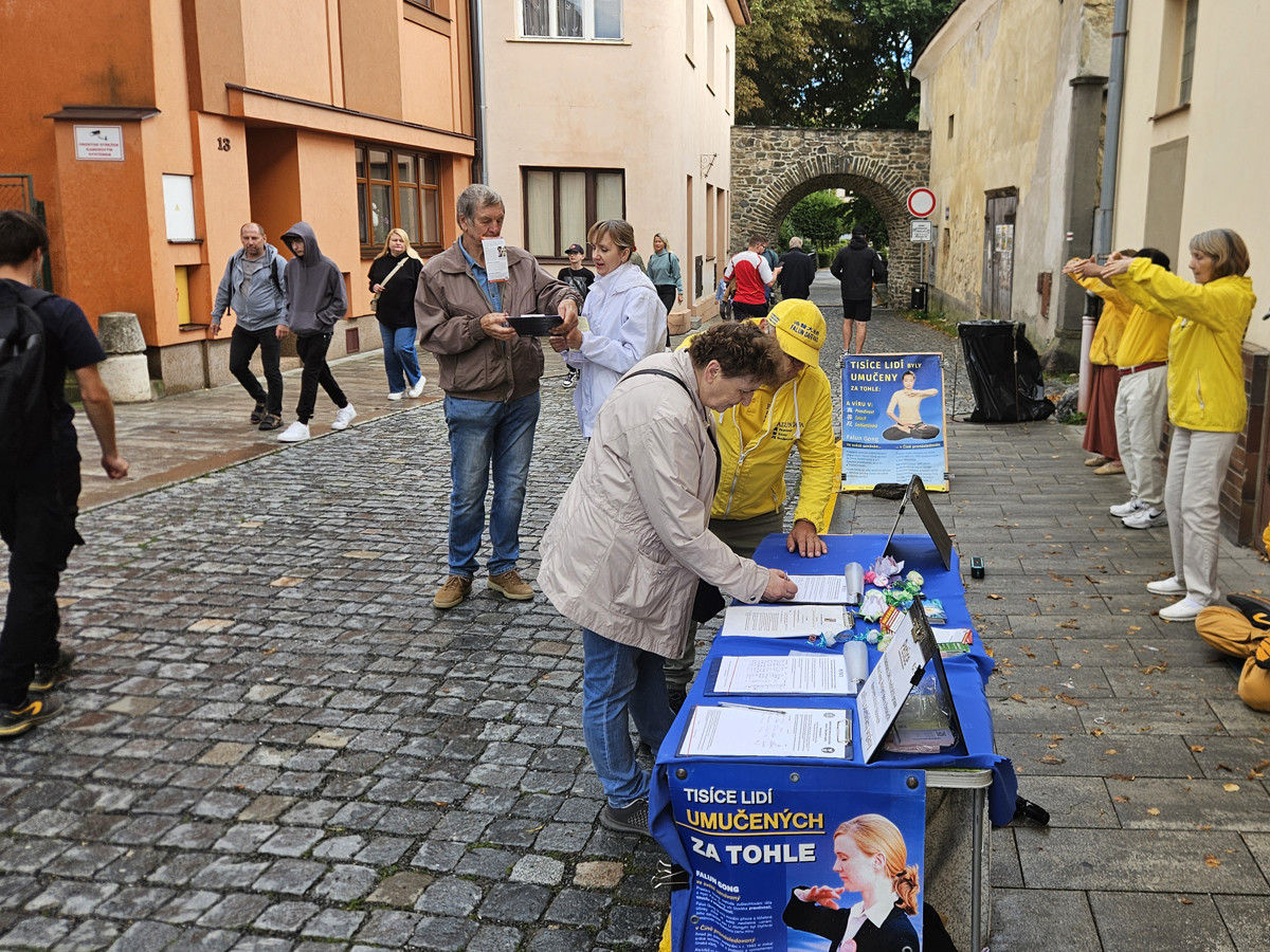 Petiční akce v Poličce