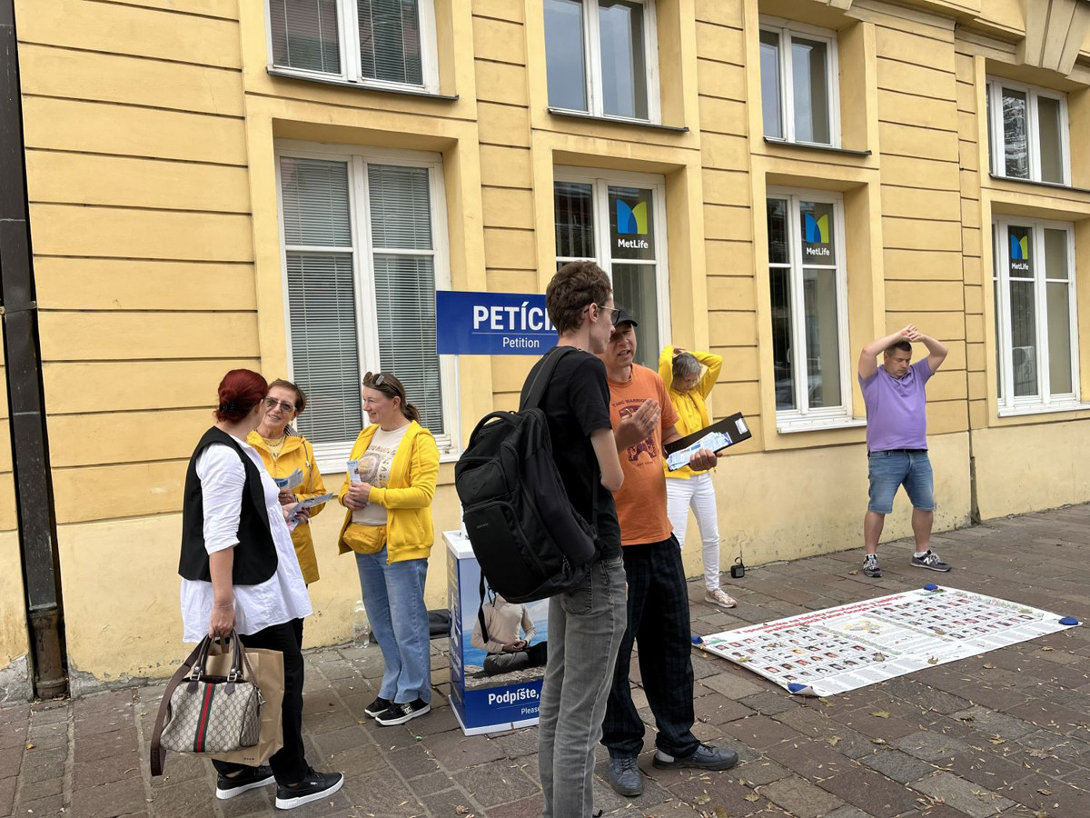 Petiční akce v Prešově